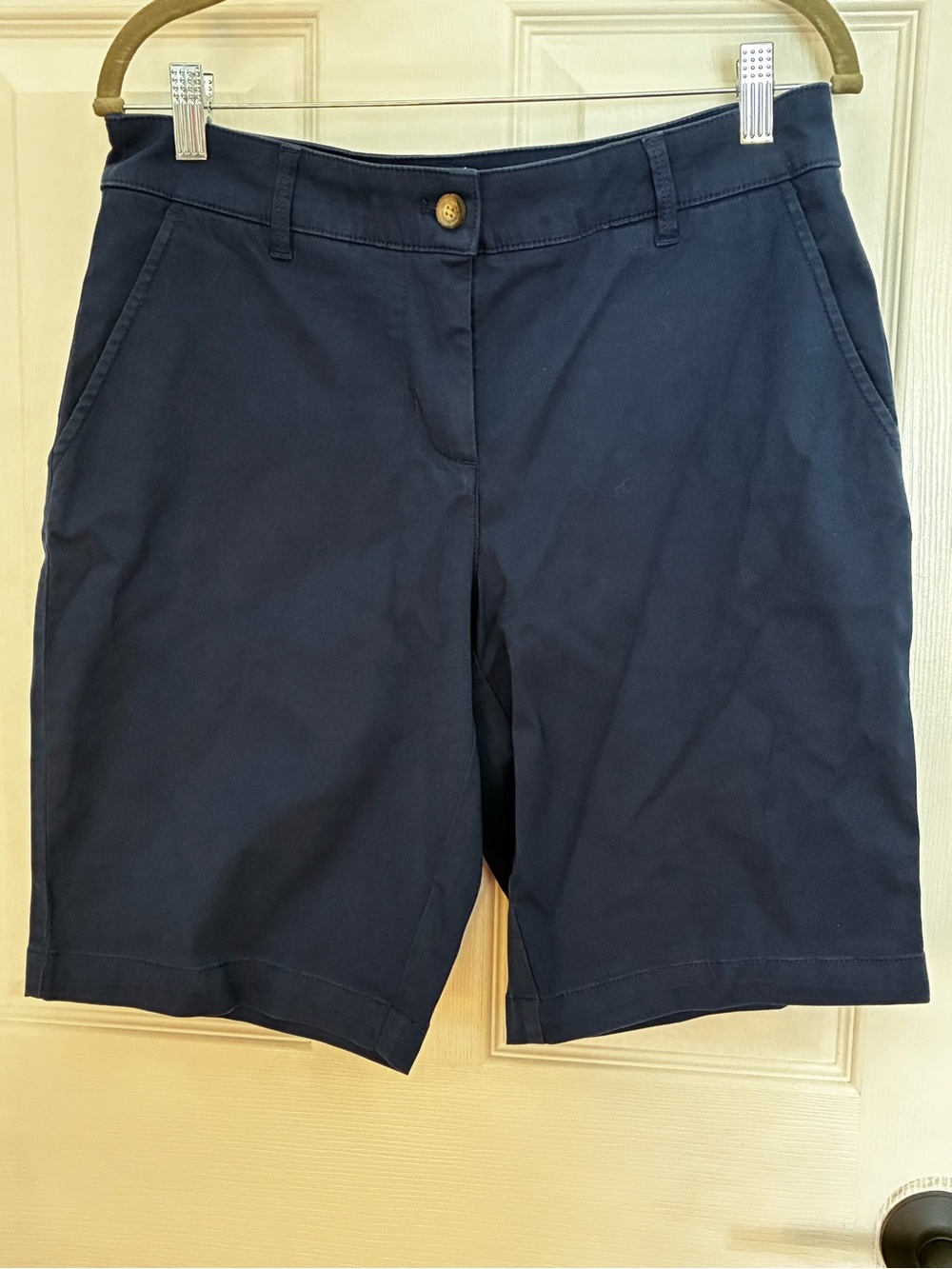 Tommy Bahama Navy Classic Chino Bermuda Shorts